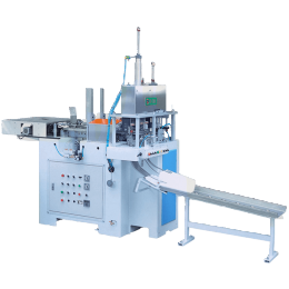 WS-1100 series paper food box making machine with outfeed conveyor