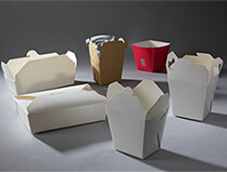 Takeout boxes