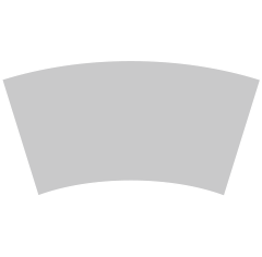 Paper cup body blank