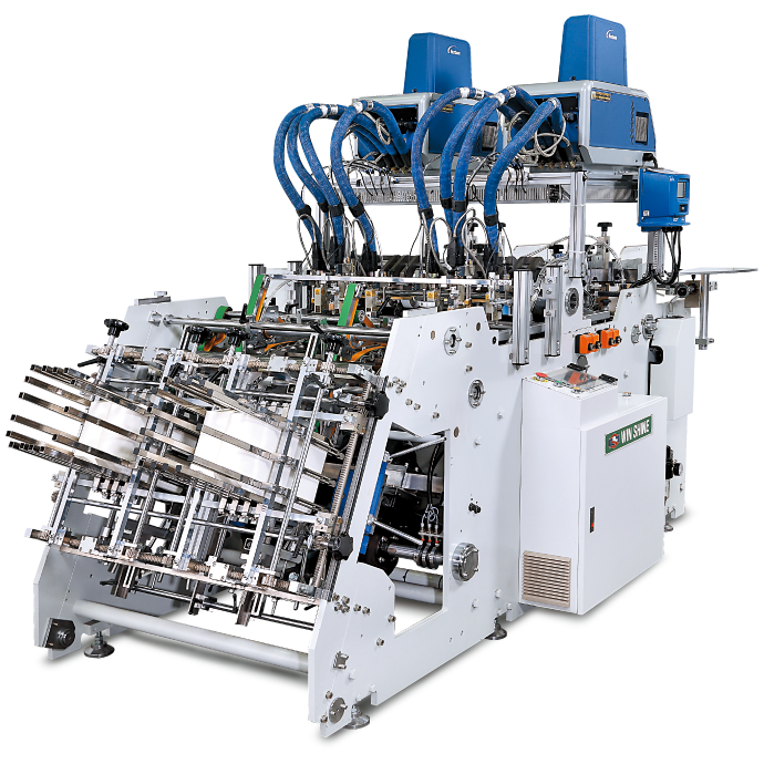 WS-9905 automatic paper food box forming machine